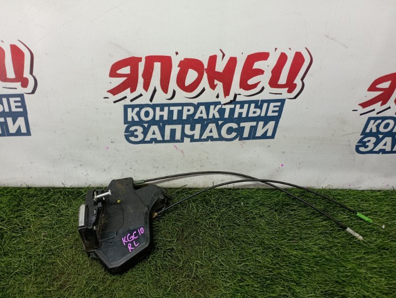 Замок двери TOYOTA PASSO KGC10 1KR-FE задний левый (б/у)