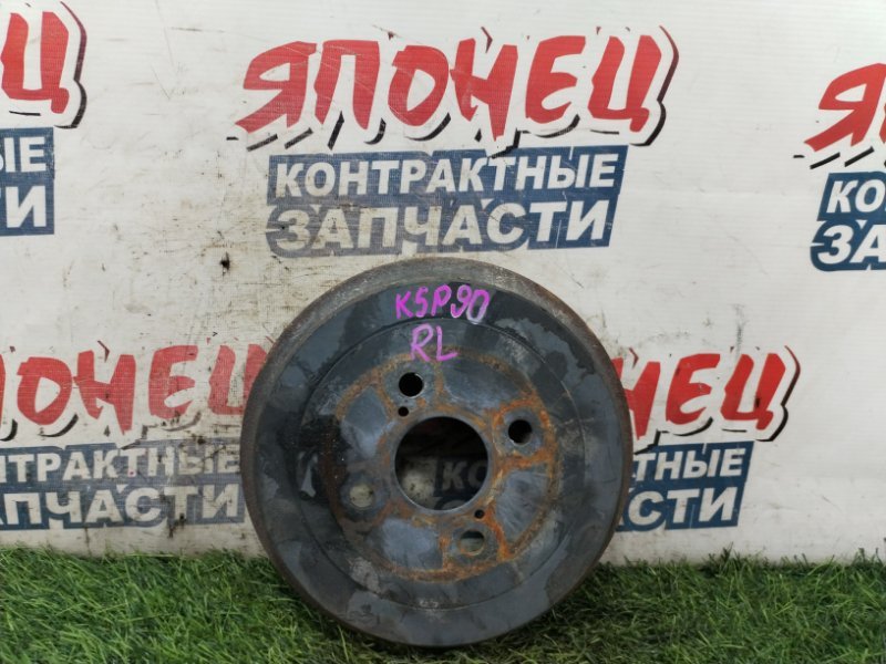 Тормозной барабан TOYOTA VITZ KSP90 1KR-FE задний (б/у)