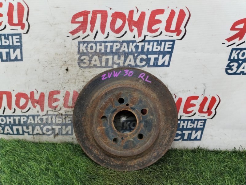 Тормозной диск TOYOTA PRIUS ZVW30 2ZR-FXE задний (б/у)