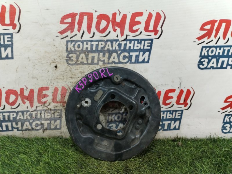 Механизм стояночного тормоза TOYOTA VITZ KSP90 1KR-FE задний левый (б/у)