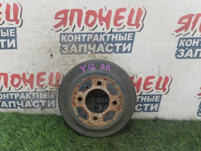 Тормозной барабан NISSAN WINGROAD Y12 HR15DE задний (б/у)