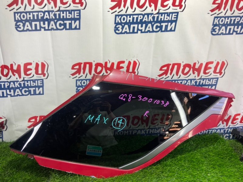 Стекло собачника HONDA FIT SHUTTLE GG8 L15A правое (б/у)