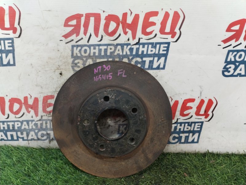 Тормозной диск NISSAN X-TRAIL NT30 QR20DE передний (б/у)