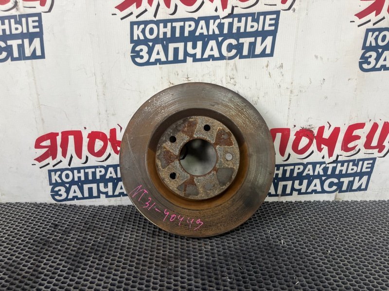Тормозной диск NISSAN X-TRAIL NT31 MR20DE 2007 передний (б/у)