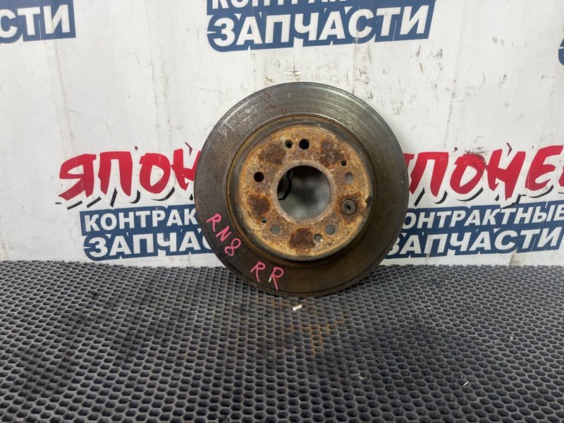 Тормозной диск HONDA STREAM RN8 R20A 2010 задний правый (б/у)