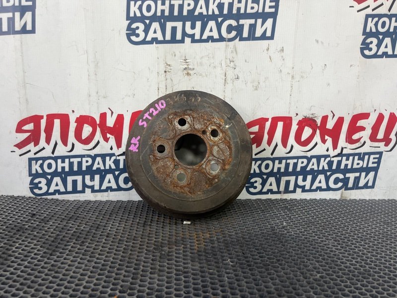 Тормозной барабан TOYOTA CALDINA ST210G 3S-FE 2000 задний (б/у)