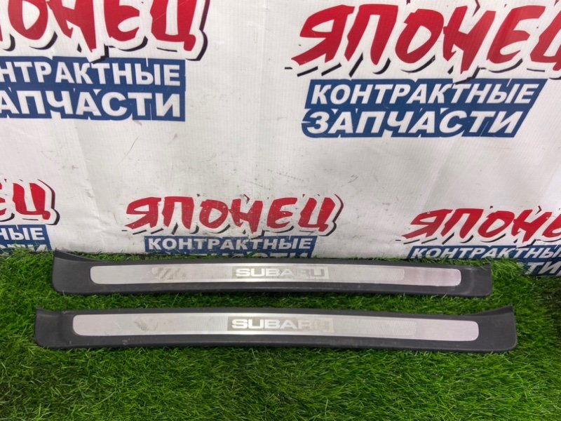 Накладка на порог SUBARU LEGACY BP5 EJ203 передняя (б/у)