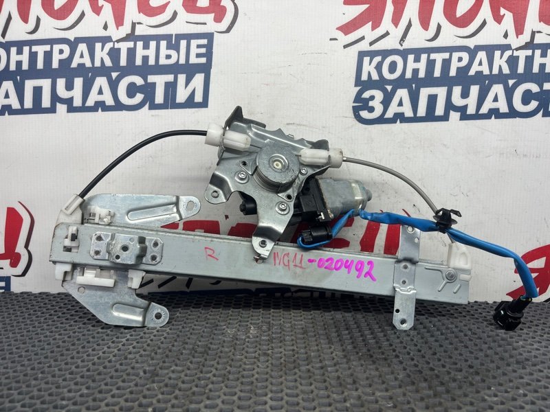 Стеклоподъемник NISSAN BLUEBIRD SYLPHY NG11 HR15DE 2010 задний правый (б/у)
