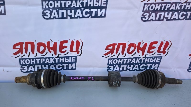 Привод TOYOTA PASSO KGC10 1KR-FE передний левый (б/у)