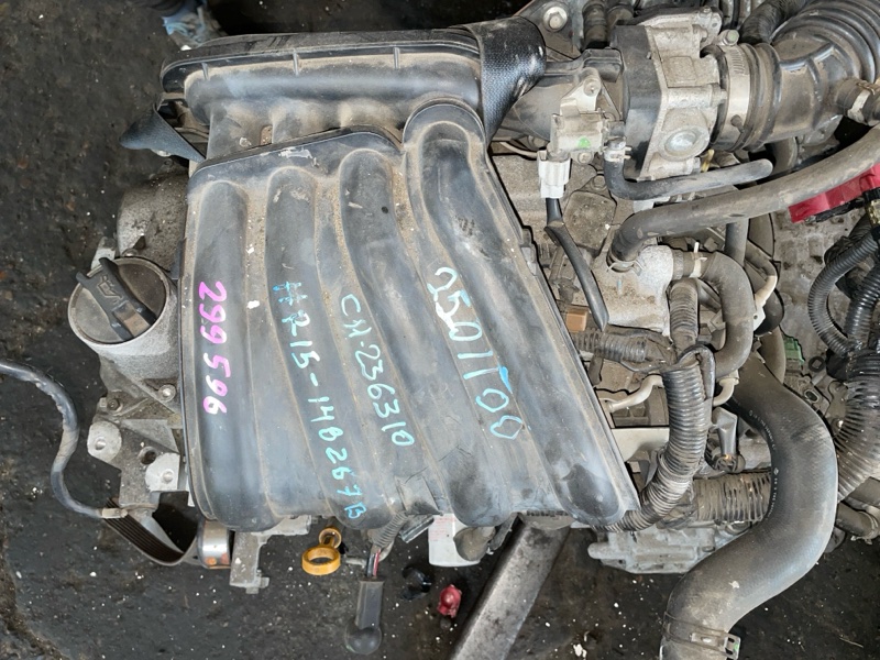 Двигатель NISSAN TIIDA C11 HR15DE (б/у)
