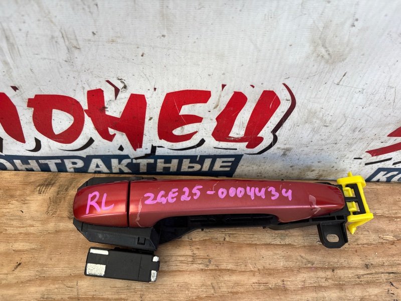 Ручка двери внешняя TOYOTA WISH ZGE25 2ZR-FAE задняя левая (б/у)