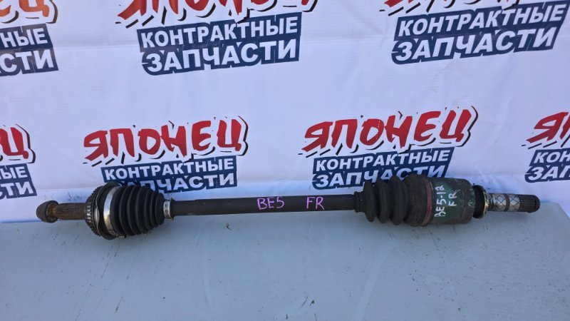 Привод SUBARU LEGACY BE5 EJ206 2003 передний (б/у)