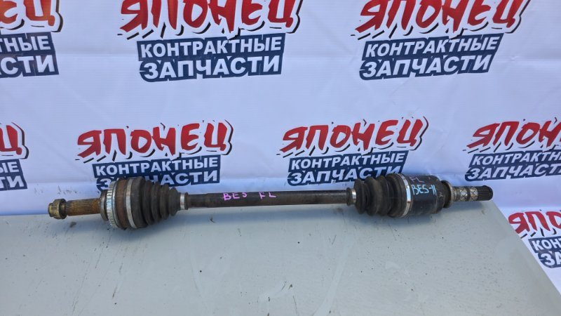 Привод SUBARU LEGACY BE5 EJ208 2002 передний (б/у)
