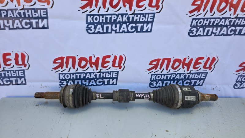 Привод TOYOTA RACTIS NCP125 1NZ-FE 2012 передний левый (б/у)