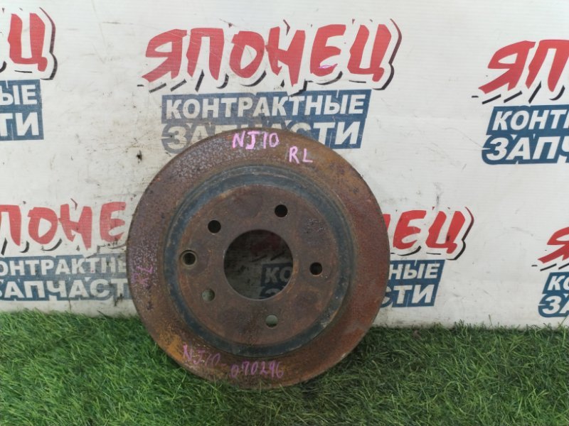 Тормозной диск NISSAN DUALIS NJ10 MR20DE задний (б/у)
