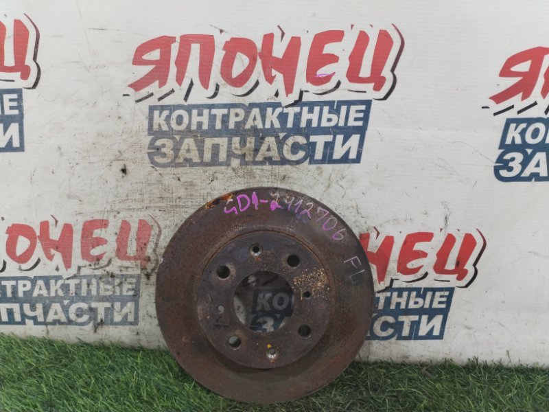Тормозной диск HONDA FIT GD1 L13A передний (б/у)