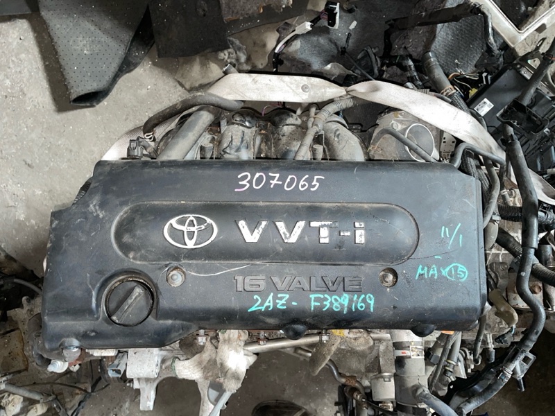Двигатель TOYOTA MARK X ZIO ANA10 2AZ-FE (б/у)