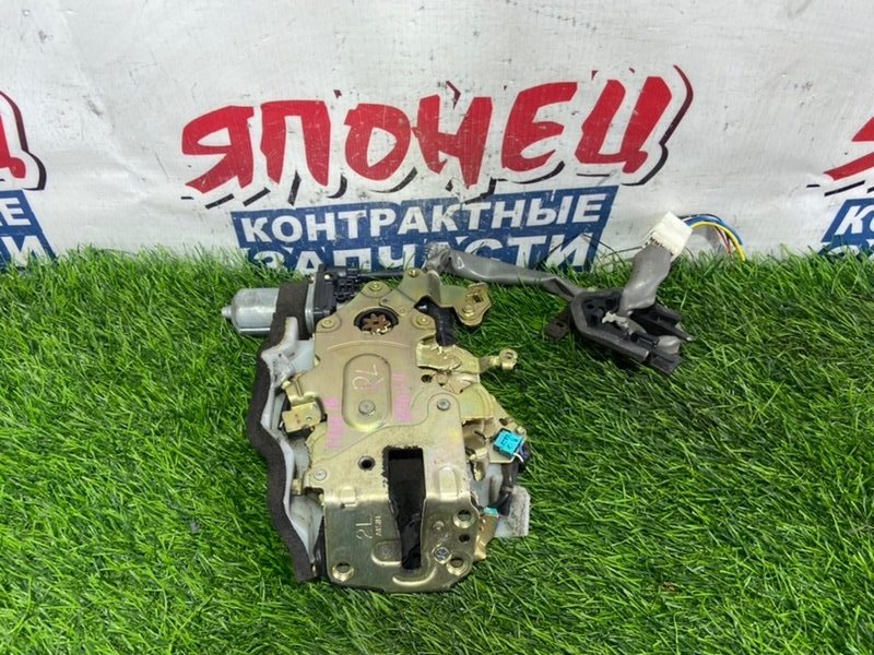 Замок двери TOYOTA ALPHARD MNH15 1MZ-FE задний левый (б/у)