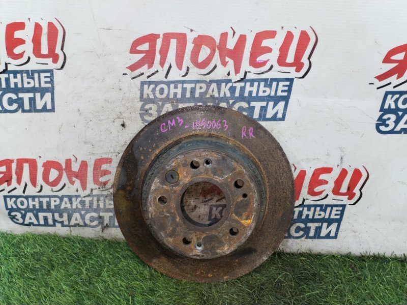 Тормозной диск HONDA ACCORD CM3 K24A задний (б/у)