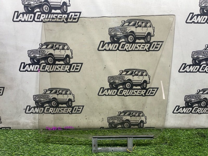 Стекло двери TOYOTA LAND CRUISER FZJ80 1FZ-FE заднее левое (б/у)