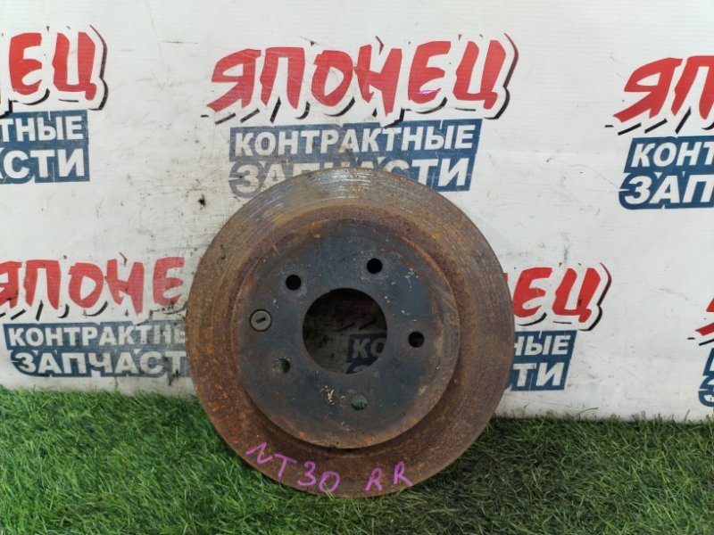 Тормозной диск NISSAN X-TRAIL NT30 QR20DE задний (б/у)
