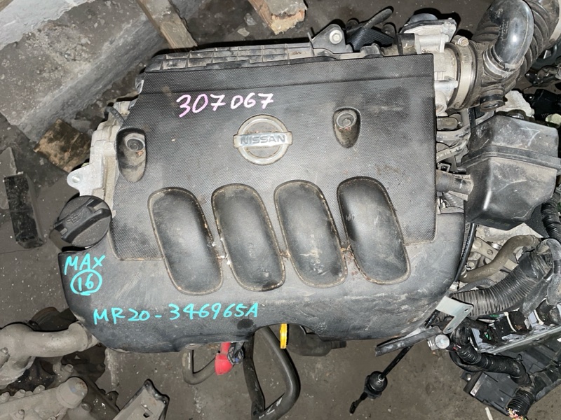 Двигатель NISSAN DUALIS NJ10 MR20DE (б/у)