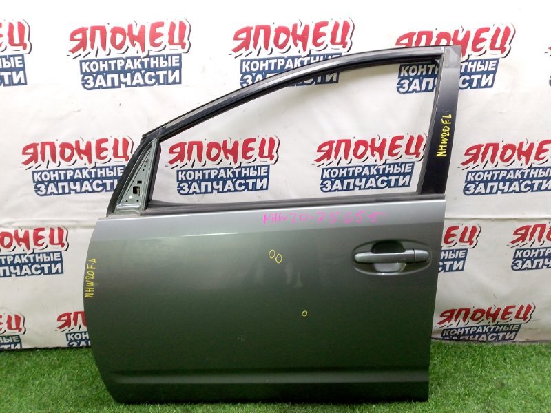 Дверь TOYOTA PRIUS NHW20 1NZ-FXE 2004 передняя левая (б/у)