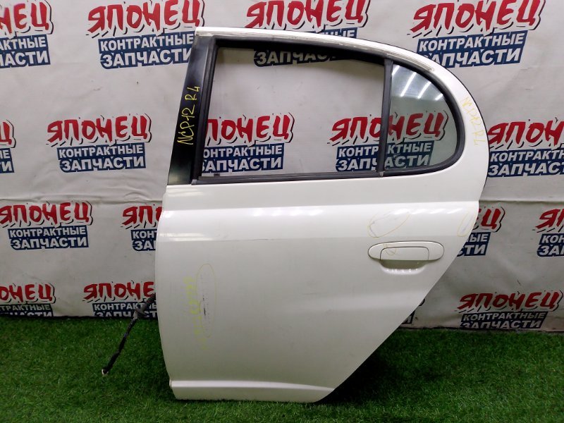 Дверь TOYOTA PLATZ NCP12 1NZ-FE 2001 задняя левая (б/у)
