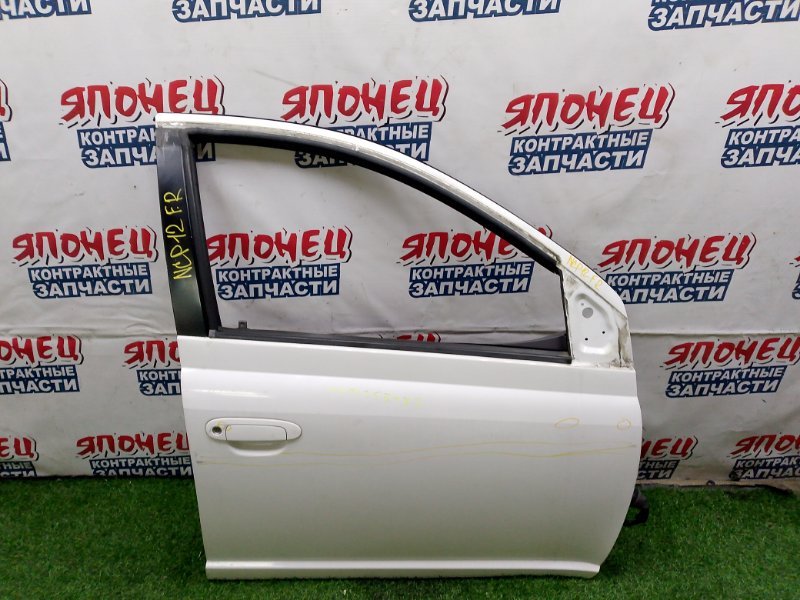 Дверь TOYOTA PLATZ NCP12 1NZ-FE 2001 передняя правая (б/у)