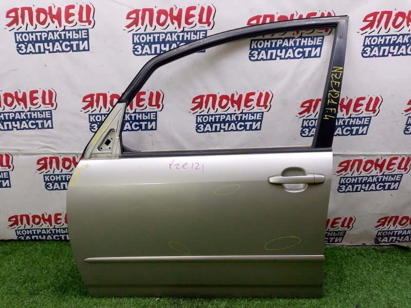 Дверь TOYOTA COROLLA  SPACIO NZE121 1NZ-FE 2001 передняя левая (б/у)