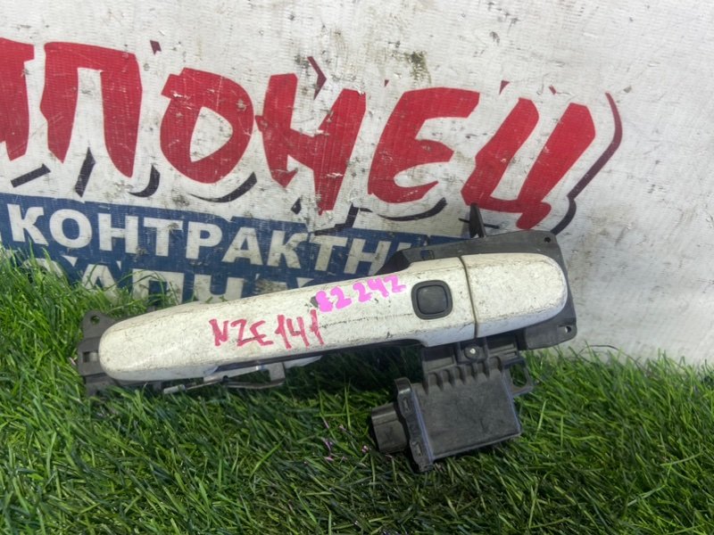 Ручка двери внешняя TOYOTA COROLLA FIELDER NZE141 1NZ-FE передняя левая (б/у)