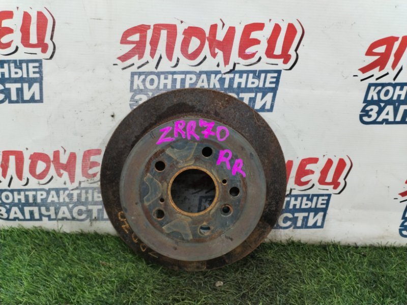 Тормозной диск TOYOTA VOXY ZRR70 3ZR-FAE задний (б/у)
