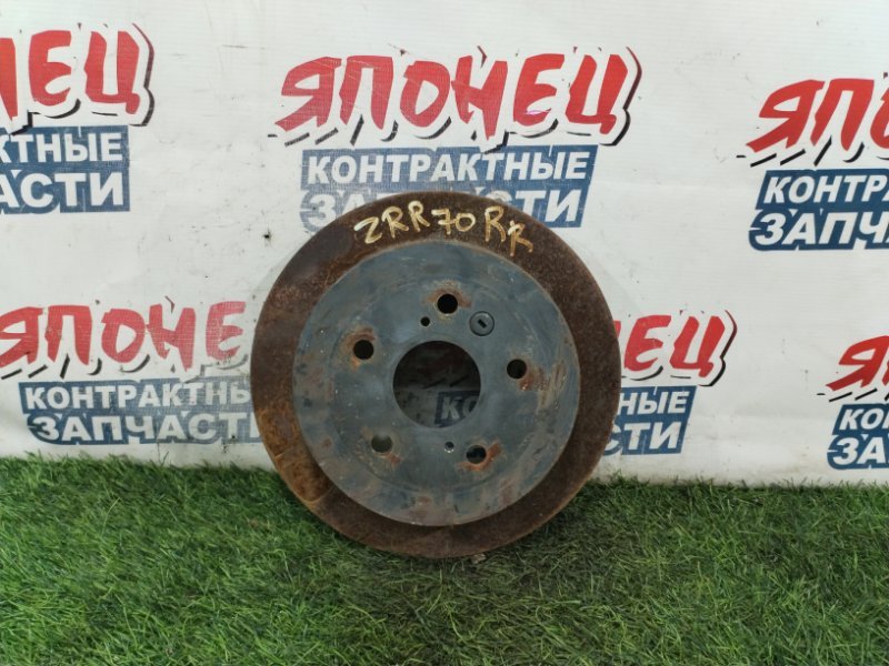 Тормозной диск TOYOTA VOXY ZRR70 3ZR-FAE задний (б/у)