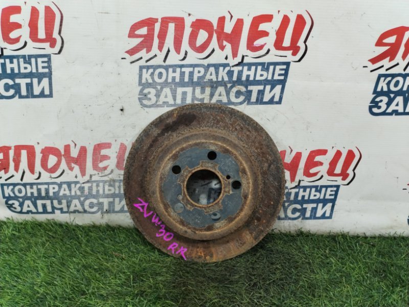 Тормозной диск TOYOTA PRIUS ZVW30 2ZR-FXE задний (б/у)