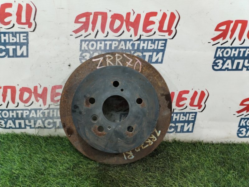 Тормозной диск TOYOTA VOXY ZRR70 3ZR-FAE задний (б/у)