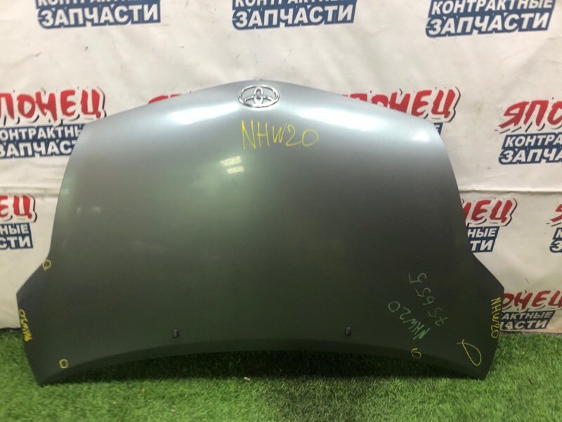 Капот TOYOTA PRIUS NHW20 1NZ-FXE 2004 (б/у)