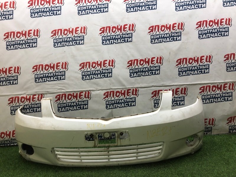Бампер TOYOTA COROLLA  SPACIO NZE121 1NZ-FE 2001 передний (б/у)