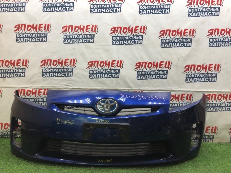 Бампер TOYOTA PRIUS ZVW30 2ZR-FXE передний (б/у)