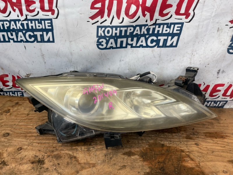 Фара MAZDA ATENZA GH5AW L5 правая (б/у)