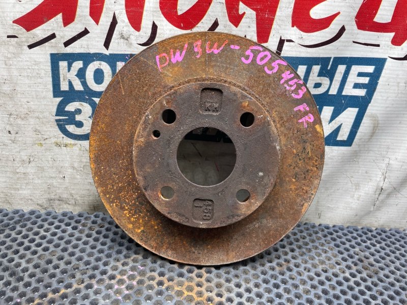 Тормозной диск MAZDA DEMIO DW3W B3 передний (б/у)