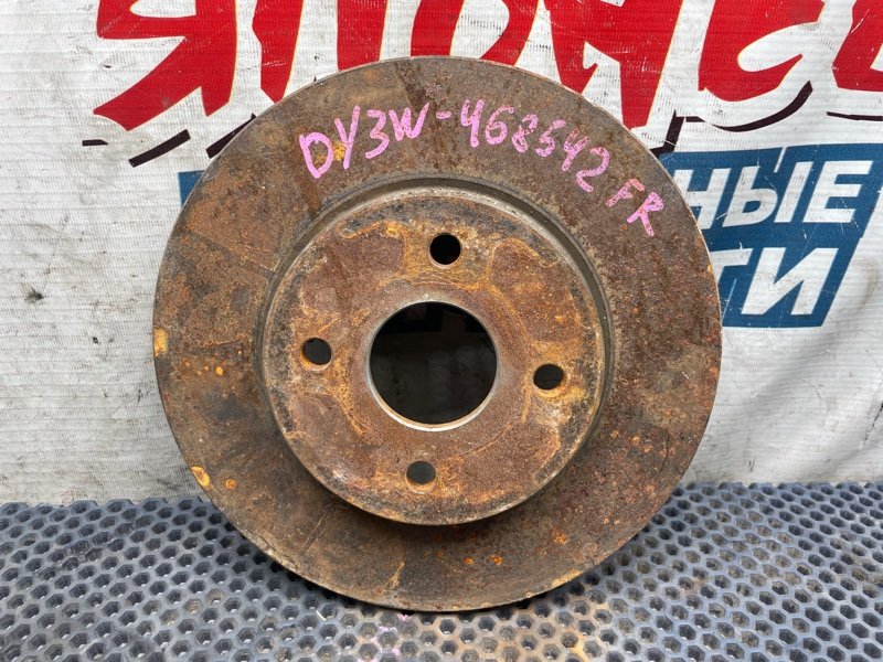 Тормозной диск MAZDA DEMIO DY3W B3 передний (б/у)