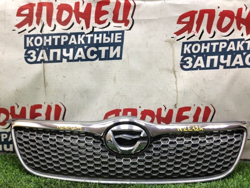 Решетка радиатора TOYOTA COROLLA  FIELDER NZE124 1NZ-FE 2002 (б/у)