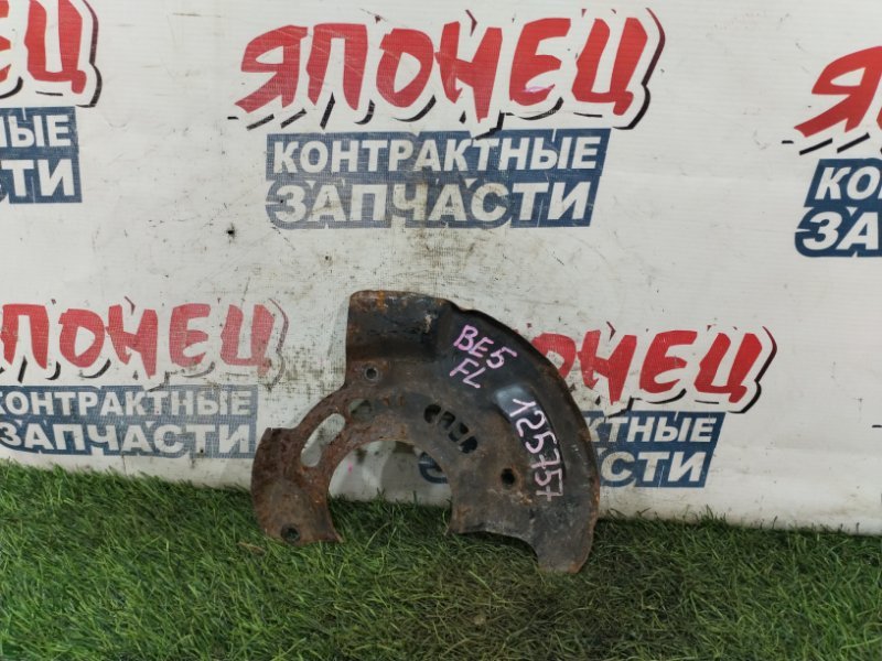 Щиток тормозного диска SUBARU LEGACY BE5 EJ206 передний левый (б/у)