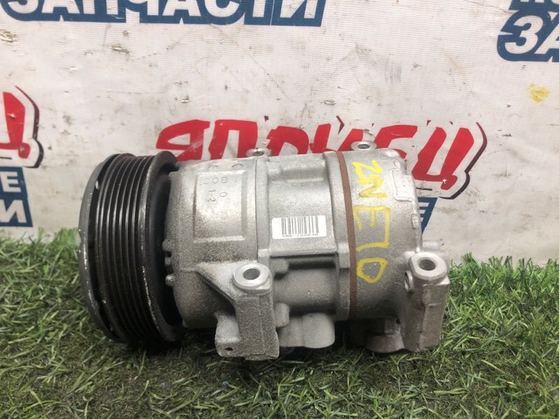Компрессор кондиционера TOYOTA WISH ZNE10 1ZZ-FE 2006 (б/у)