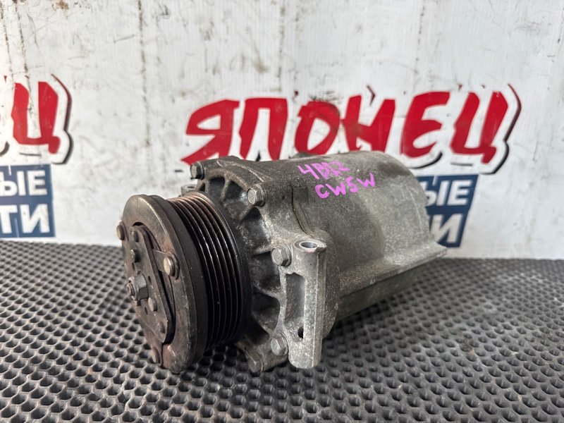Компрессор кондиционера MITSUBISHI OUTLANDER CW5W 4B12 2007 (б/у)