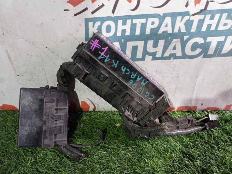 Блок предохранителей под капот NISSAN MARCH K11 CG10DE (б/у)