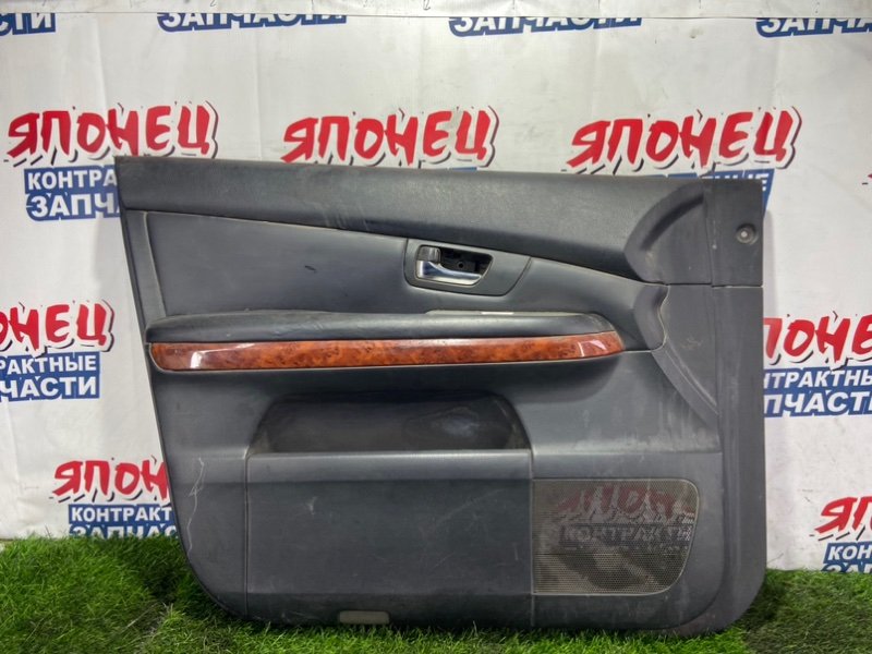 Обшивка двери TOYOTA HARRIER ACU30 2AZ-FE передняя левая (б/у)