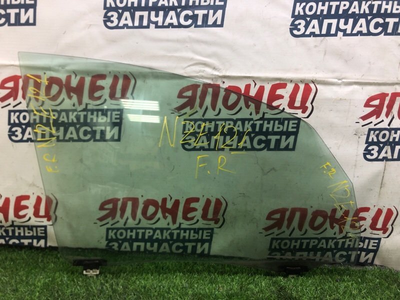 Стекло двери TOYOTA COROLLA  SPACIO NZE121 1NZ-FE 2001 переднее правое (б/у)
