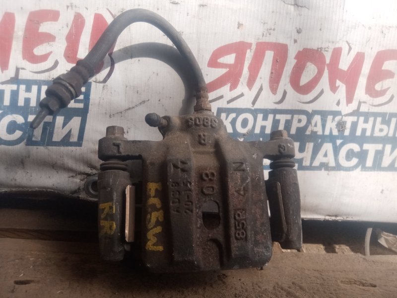 Суппорт MITSUBISHI LEGNUM EC5W 6A13 задний правый (б/у)