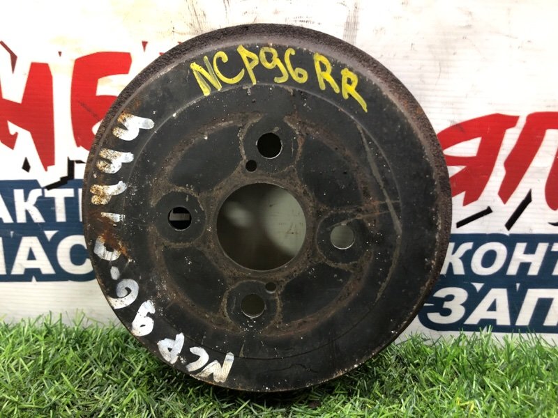 Тормозной барабан TOYOTA BELTA NCP96 2NZ-FE 2005 задний (б/у)